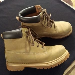 Mens Rugged Outback Working Boots - Steel Toe Reinforced